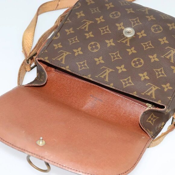 LOUIS VUITTON Monogram Monogram Saint Cloud GM Shoulder Bag M51242 Auth 116818 - Picture 13 of 16